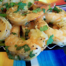 Shrimp in Ginger Butter Sauce
