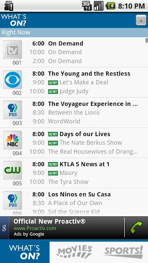 tv-listings-for-android-tv24 for android screenshot