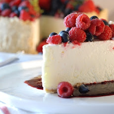 Frozen Lime Torte with Mixed Berries