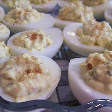 Shrimp Deviled Eggs