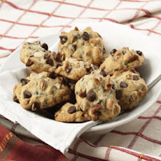 Pecan Double Chocolate Chip Cookies