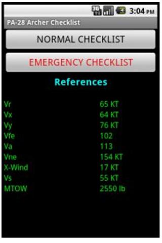 免費下載交通運輸APP|Piper PA-28 Archer Checklists app開箱文|APP開箱王