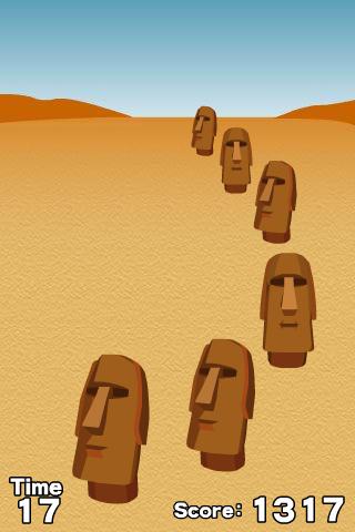 Juggling Moai