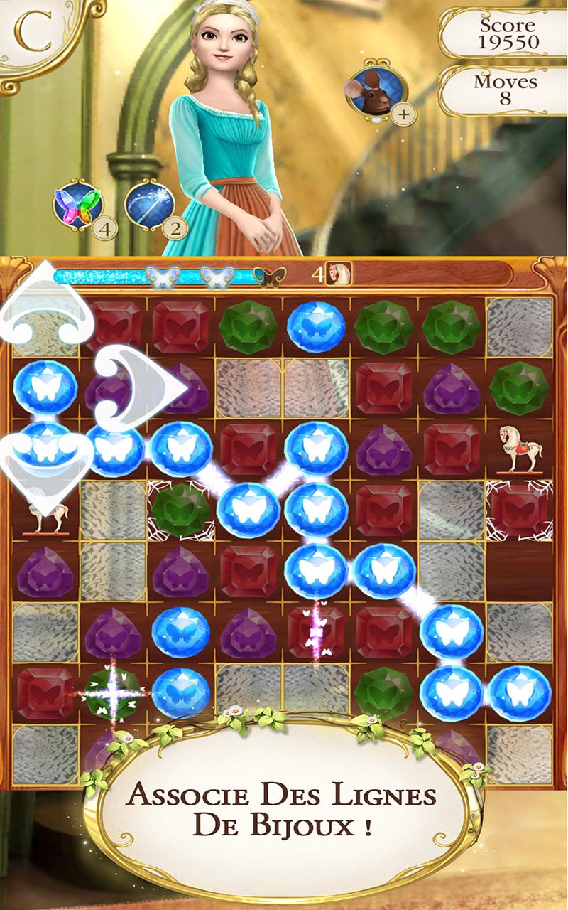 Android application Cinderella Free Fall screenshort