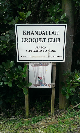 Khandallah Croquet Club