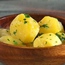 Tourned Steamed Potatoes