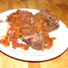 Braised Lamb Shanks With Fresh Rosemary