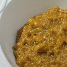 Healthy Pumpkin Pie Oatmeal