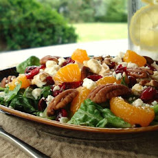 Cranberries and Chicken Salad