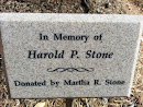 Harold P Stone Memorial