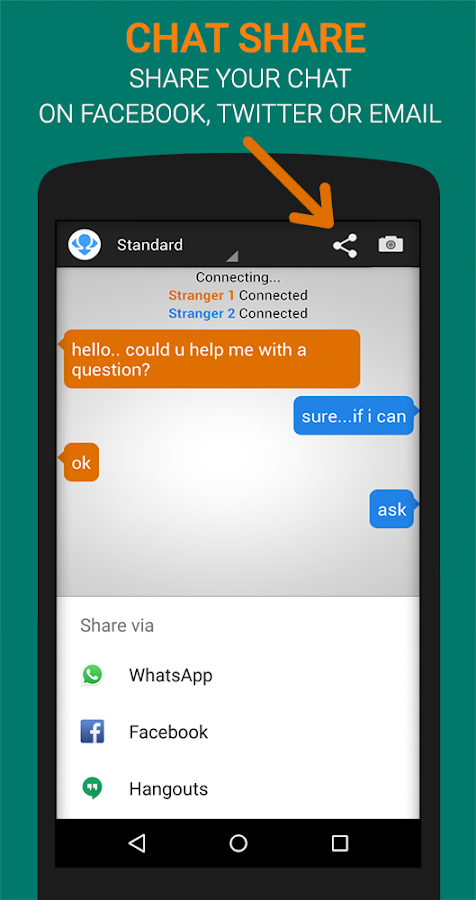 pc strangers omegle chat app apk