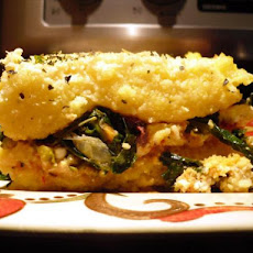 Polenta Lasagna With Feta and Kale