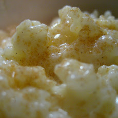 Greek Lemon-Rice Pudding