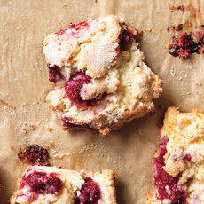 Fast Raspberry Scones