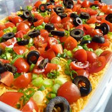 Seven Layer Tex Mex Dip
