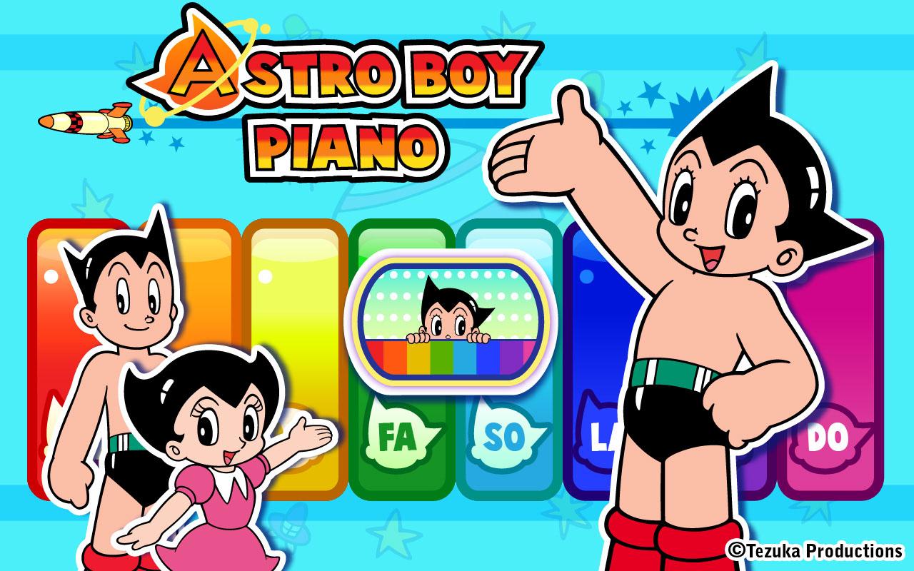 Android application Astro Boy Piano Lite screenshort