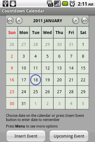 Countdown Calendar Full