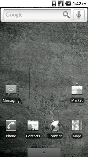 Grayscale Droid Theme