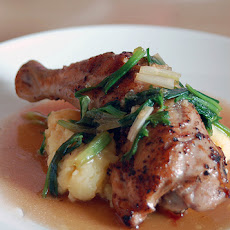 Garlic Roasted Chicken With Gravy