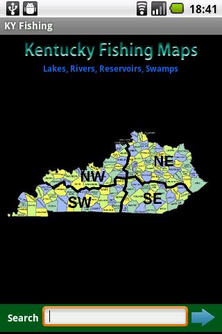 Kentucky Fishing Maps -