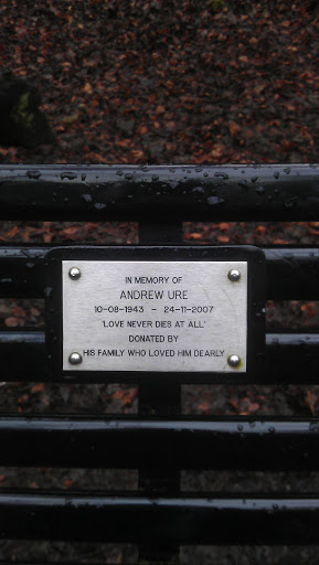 Andrew Ure Memorial Bench