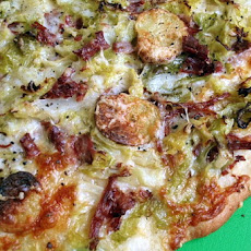 Corned Beef-Cabbage Pizza