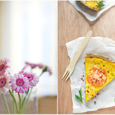 Hokkaido Squash and Celeriac Tart