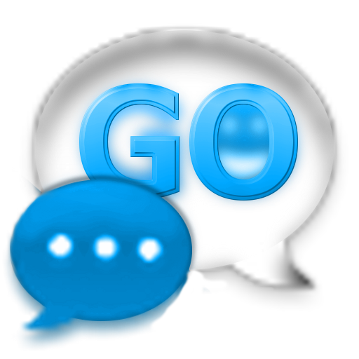 GO SMS Pro Cobalt Glass Theme LOGO-APP點子