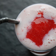 Strawberry Milk Cocktail Float