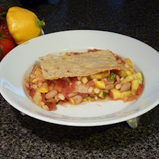 Summer Squash & White Bean Casserole