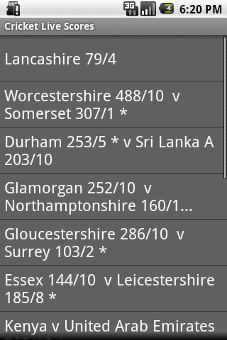 Cricket Live Scores - Free