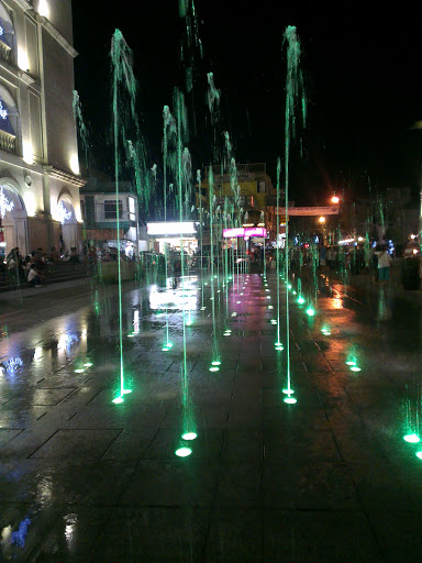 Plaza Mayor Water Fountain