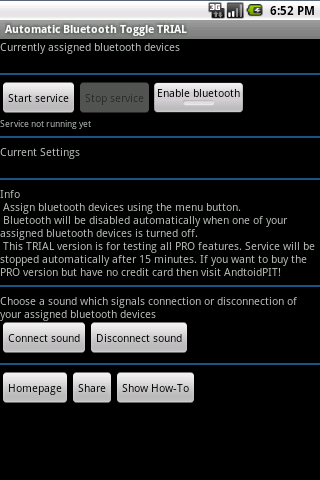 AutomaticBluetoothToggle TRIAL