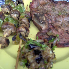 Rosemary-grilled New York Strip With Smoky Eggplant Relish