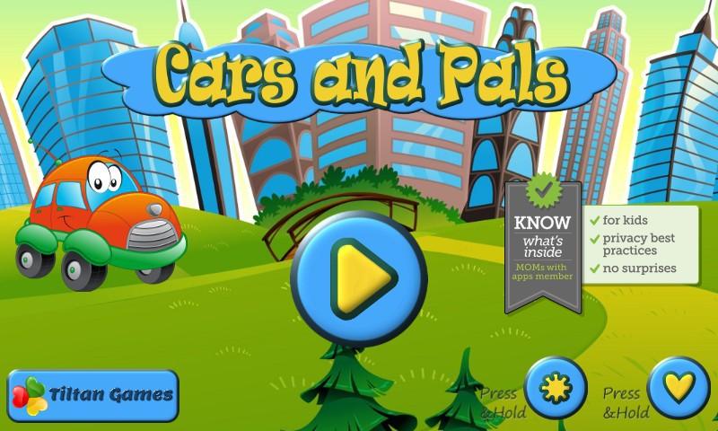 Android application Car and Truck Puzzle for Kids screenshort