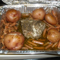 Roast Pork Loin and Potatoes