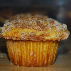 Eggnog Muffins With Nutmeg-Streusel Topping