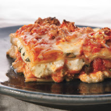 Lasagna with Turkey Sausage Bolognese
