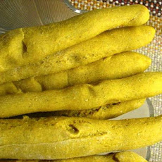 Cornmeal Sweet Potato Breadsticks