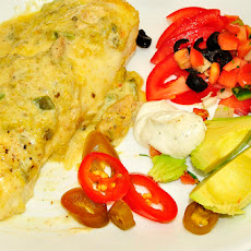 Cheesy Enchilada Chicken