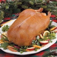 Roast Christmas Goose