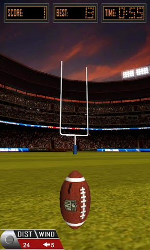 【免費角色扮演App】橄榄球射门 3D Flick Field Goal-APP點子