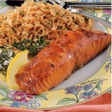 Maple Teriyaki Salmon Fillets