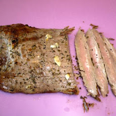 London Broil ( Broiled Flank Steak)