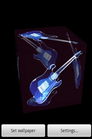 3D Guitar 001