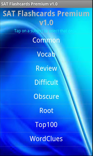 SAT Flashcards Premium