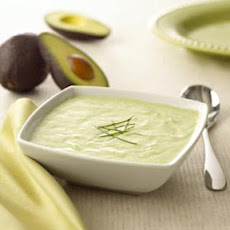 Chavrie Chilled Avacado and Cucumber Soup
