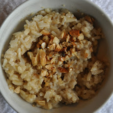 Sweet and Savory Oat and Brown Rice Porridge (Quick Version)