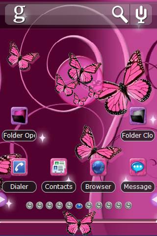 Pink Butterfly Theme PANDAHOME