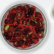 Cranberry Relish with Grapefruit and Mint